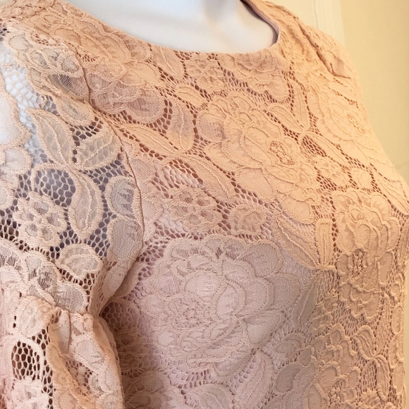 Pale Pink Floral Dress Size: 6 Ivanka Trump - Picture 5 of 13